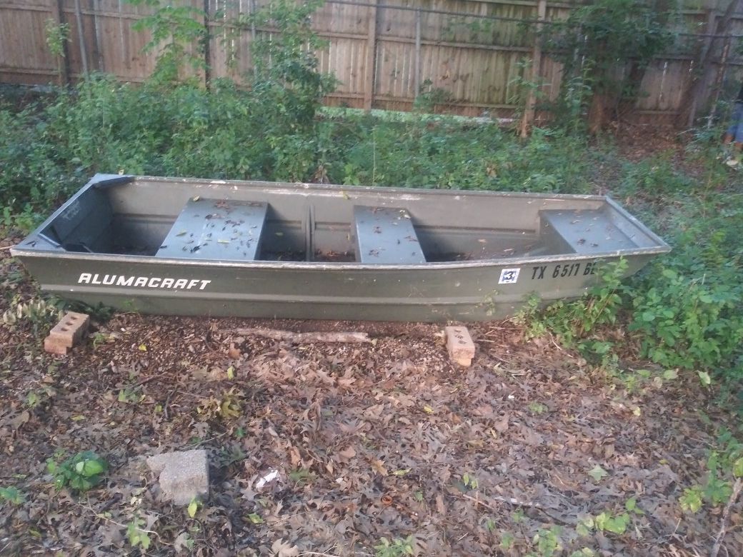10 ft Aluminum john boat