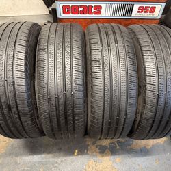 225/50-18 PIRELLI CINTURATO P7 RUN FLAT $230 LAS 4 🛞👍