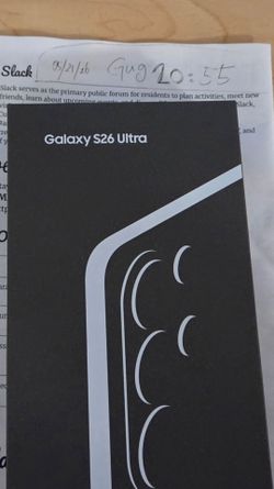 Galaxy s26 ultra, 512gb, sky blue, sealed, unlocked