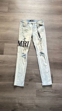 Size 32 AMIRI skinny jeans with authentic tags