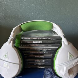 Xbox One Games And Headset