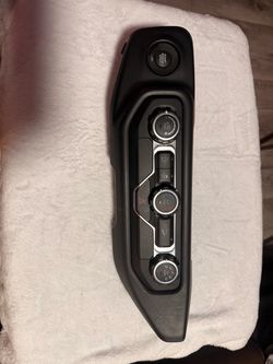 Jeep Wrangler climate control panel