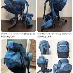 Kids Evenflo trailtech Hiking Backpack 🎒