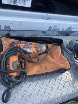 Rigid 3/8 Corded Drill