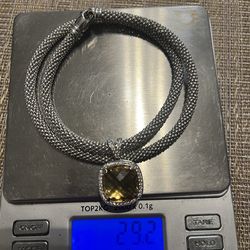 925 silver necklace .