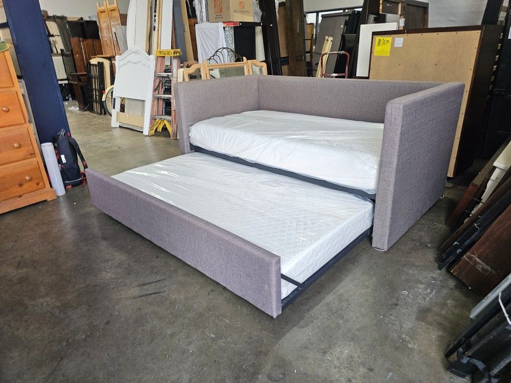 Twin Trundle Bed And Mattress