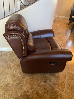 Oversized reclining chair