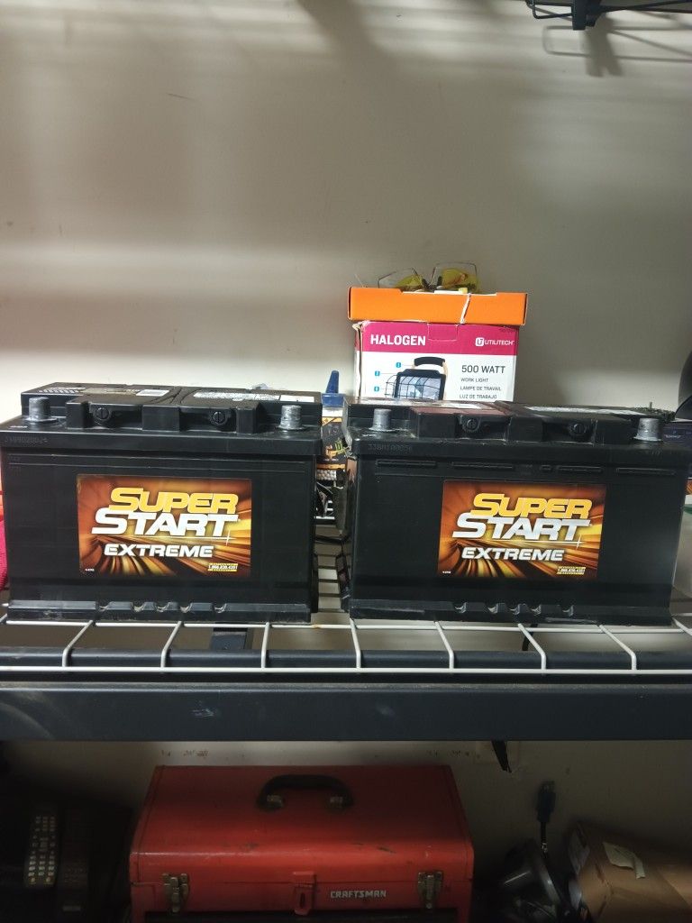 2 SuperStart Batterys!