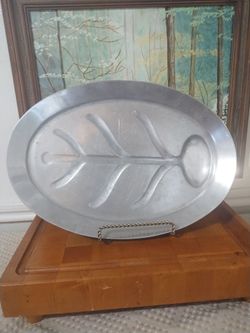 Vintage Oval Shaped serving platter... Marbach and 410 at 78227 or 1604
