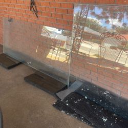 3/8 Shower Door And Side Panel 