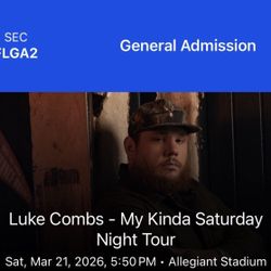 Luke Combs Las Vegas 