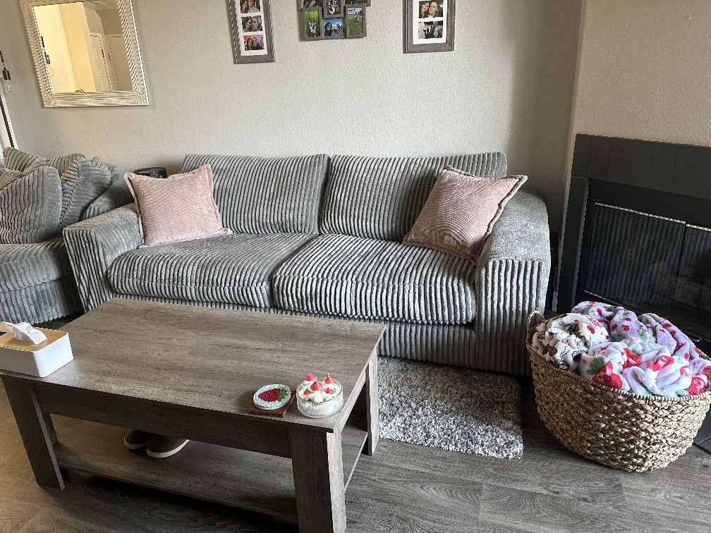 Soft "Corduroy" Couch