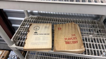 1944 & 1947 Academy Players Directory