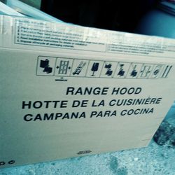 New Range Hood from Ikea