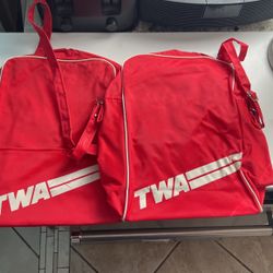 Vintage  Twa. Airline Backpacks
