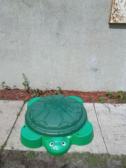 Little tike turtle sand box