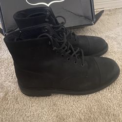 Thursday Boots Black Captain Size 8.5 NEW 