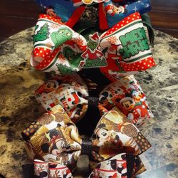 Little Girls Christmas Bows