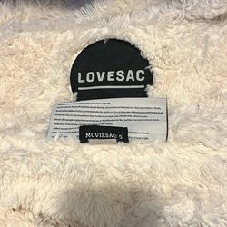 LOVESAC Movie Sac 5. White Snag Cover.