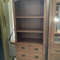 Bassett Display Cabinet Lighted