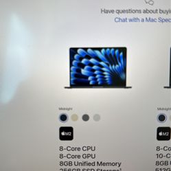 Apple MacBook Air - M2 - Midnight Blue