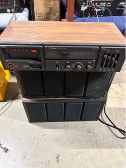Vintage JCPenney receiver and speakers