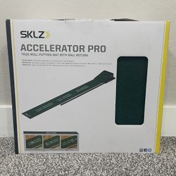 SKLZ ‘Accelerator Pro’ True-Roll Putting Mat w/ Ball Return