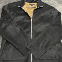 Tommy Hilfiger Premium Suede Men’s Large Jacket in great shape! 
