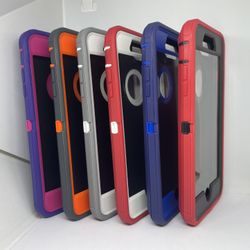 For iPhone 6 Plus 7 Plus 8 Plus Full Cover Case Holster Defender Funda 
