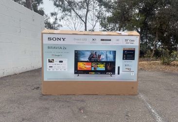 55” Sony smart 4k Bravia 2 tv