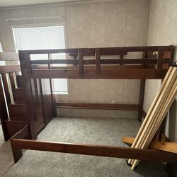 Wood Bunk Bed 