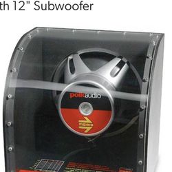 Polk/Momo Enclosures W/ Punch P1 12” Subwoofers