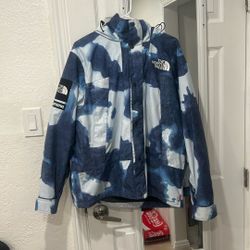 SupremeXThe north face bleached denim