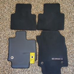 OEM Lexus 2025 NX 250/350  Genuine Black Carpet Floor Mats Set Pads