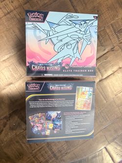 2026 Pokémon Mega Evolution Chaos Rising Pokemon Center Elite Trainer Box