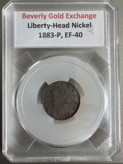 1883 P Liberty Head Nickel Coin