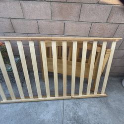 Solid Wood Twin Bed 