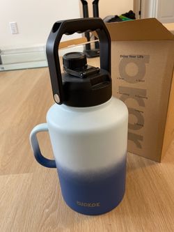 One gallon water bottle X2