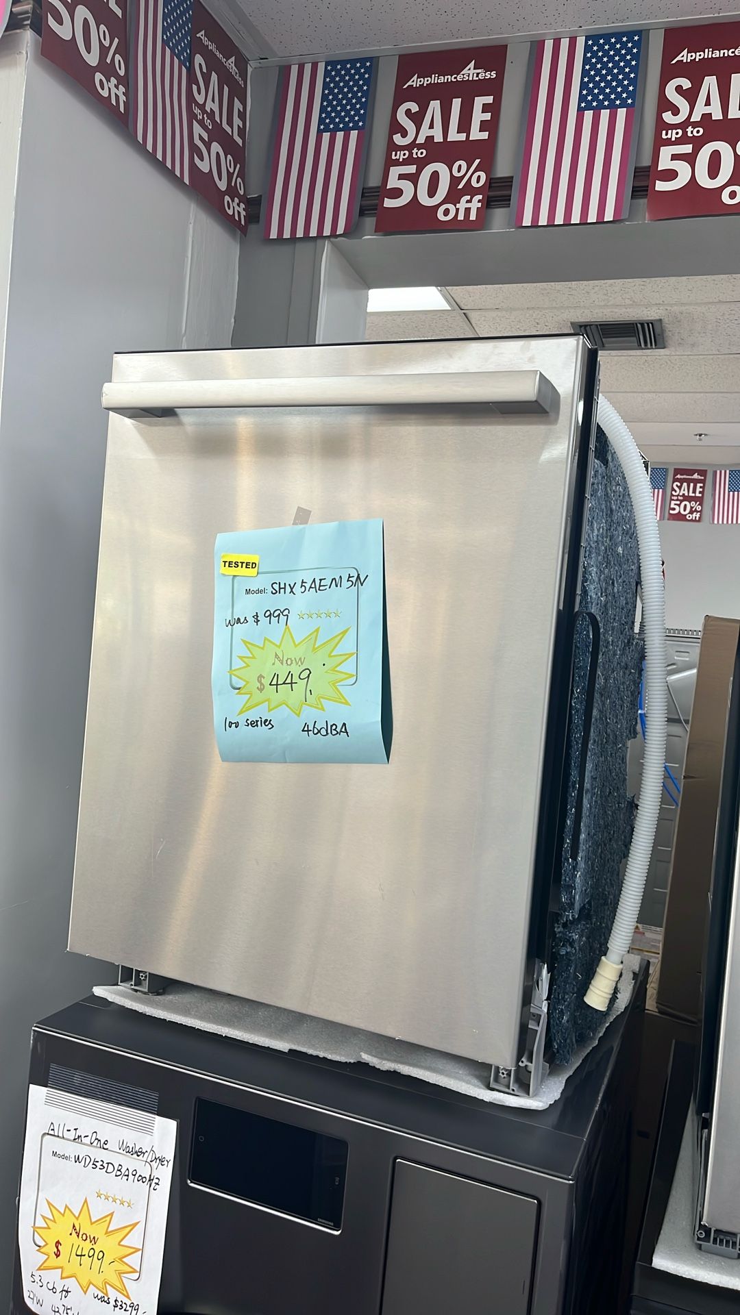 Dishwasher Stainless Steel New Open Box And 1 Year Warranty