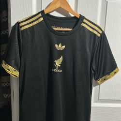 Mexico Oro Soccer Jersey