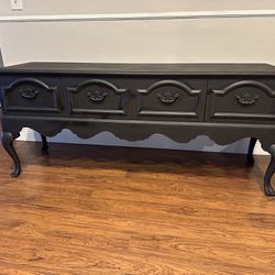 Black Sideboard Console Table 