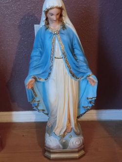 Virgin Mary Vintage CSC Columbia Statue Company