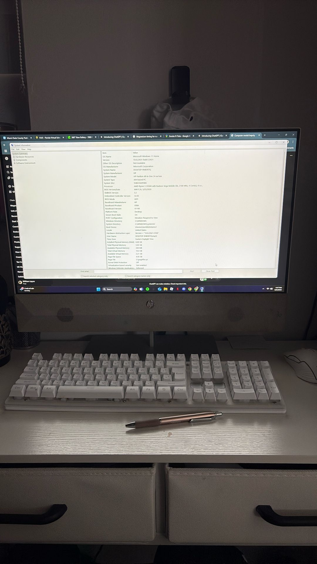 HP Pavilion All-in-one x64 Pc