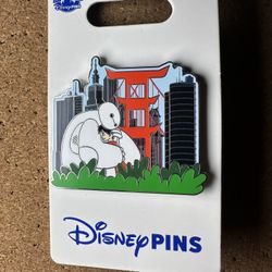 San Fransokyo Big Hero 6 Baymax Hiro Disney Pin
