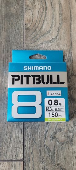 Shiamno Pitbull 8 Braided Line 200M (220 Yds)
