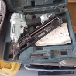 Metabo Nail Guns, 2 Finish Guns 1 Brad Nailer