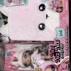 Christmas Doll With Backpack 