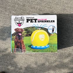 Over 2ft. Tall Tennis Ball Pet Sprinkler 