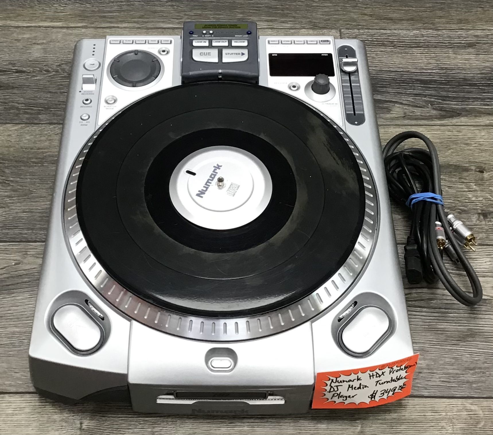 Numark HDX Professional DJ Media Turntable Player
