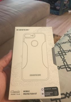 Saharacase- for iPhone 7 Plus / scorpion black